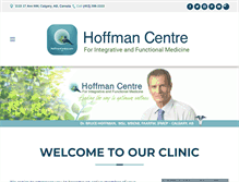 Tablet Screenshot of hoffmancentre.com